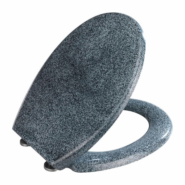 Тоалетна седалка от гранит с лесно затваряне Premium , 45,2 x 37,6 cm Ottana - Wenko-image-2