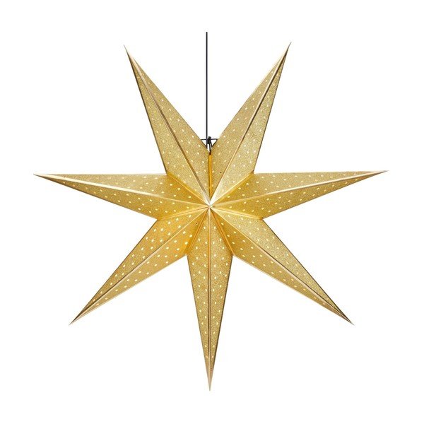 Коледна висяща украса в златист цвят , дължина 45 см Glitter - Markslöjd