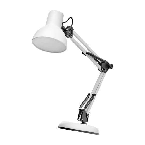 Бяла настолна лампа (височина 48 cm) Lucas - EMOS