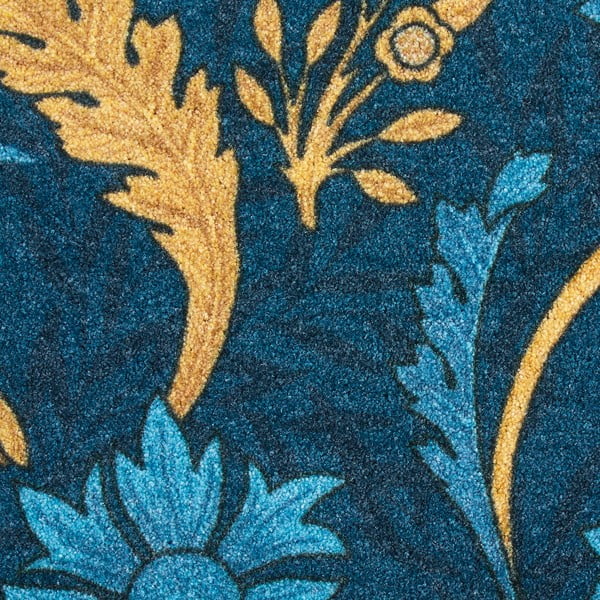 Изтривалка 50x80 cm William Morris Blue – Artsy Doormats-image-3
