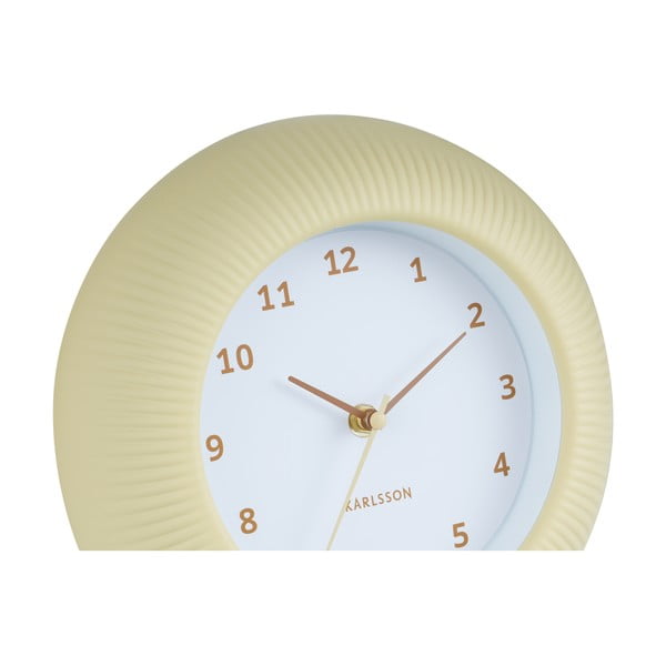 Стенен часовник ø 25 cm Tender Rib – Karlsson-image-2