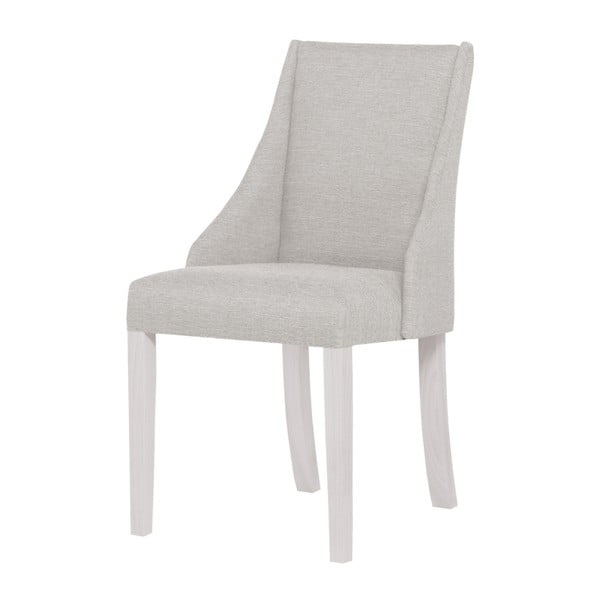 Krémová židle s bílými nohami Ted Lapidus Maison Absolu