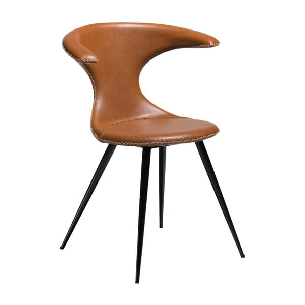 Кафяв стол от изкуствена кожа Flair - DAN-FORM Denmark