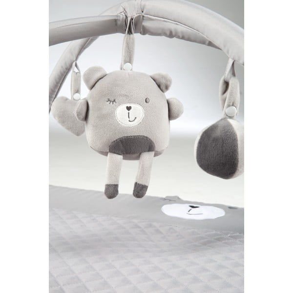 Светлосива детска постелка за игра Roba style - Roba-image-1