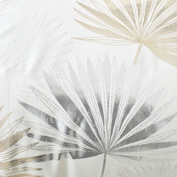 Бежово спално бельо за двойно легло 200x200 cm Luxe Palm - Catherine Lansfield-image-4
