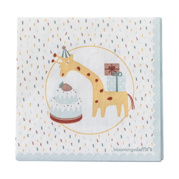 Хартиени салфетки в комплект 20 бр. 33x33 cm Celebrate – Bloomingville Mini-image-3