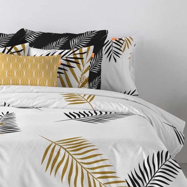 Комплект от 2 калъфки за възглавници 50x50 cm Foliage - Blanc-image-4