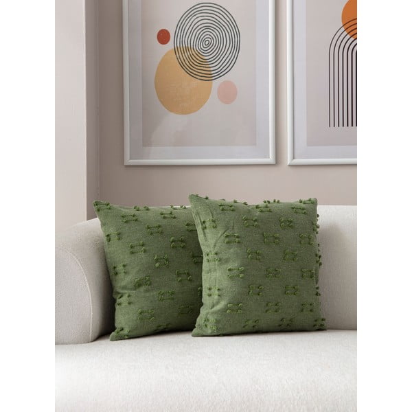 Калъфки за възглавници в комплект от 2 бр. 43x43 cm Tuffet – Mioli Decor-image-3
