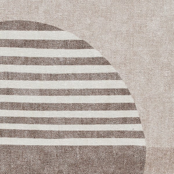 Бежов килим със смес от памук подходящ за пране 152x230 cm Whisper – Think Rugs-image-4