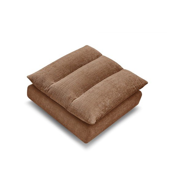 Оранжева шенилова табуретка Neil – Bobochic Paris-image-3