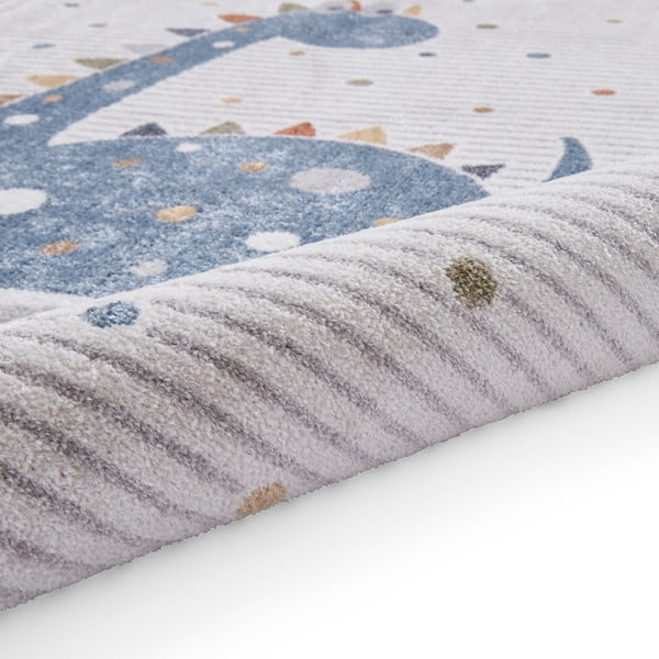 Детски килим в синьо и светлосиво 120x170 cm Vida Kids Dinosaur – Think Rugs-image-4