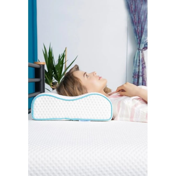 Анатомична възглавница с пълнеж от мемори пяна 42x61,5 cm – Mila Home-image-1