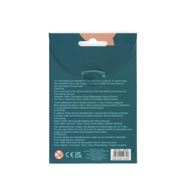 Творчески комплект от Ladybird – Nail stickers – Rex London-image-3