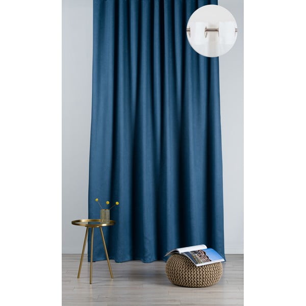 Синя   завеса 135x260 cm Cora - Mendola Fabrics