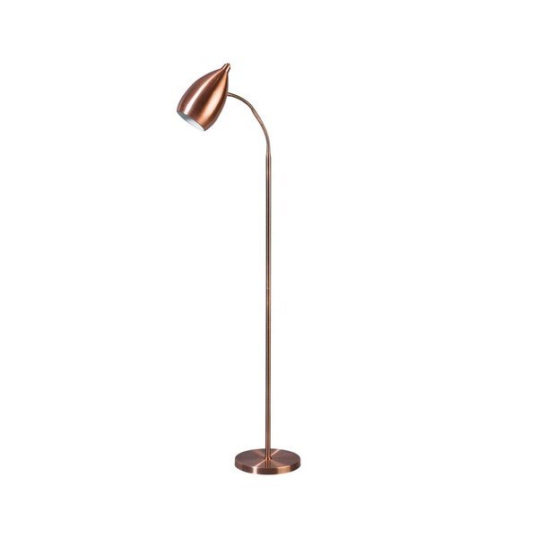 Měděná stojací lampa ETH Ajaccio 