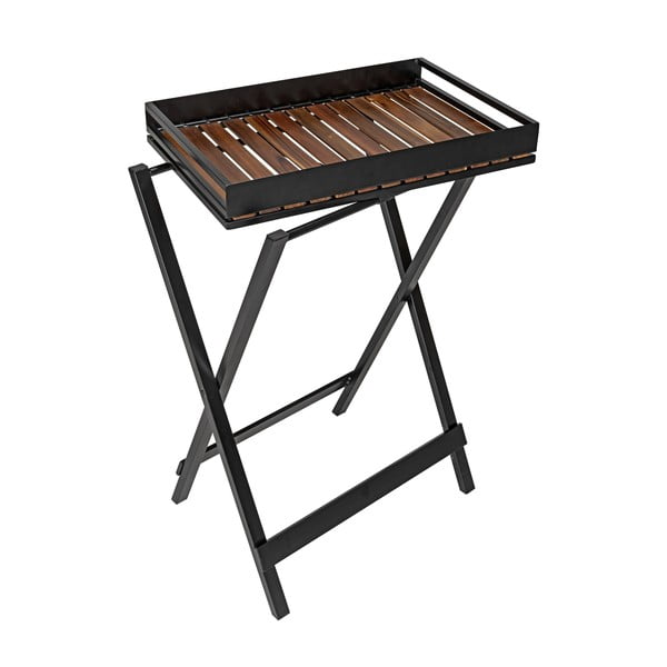 Сгъваема маса с акациев плот 42x60 cm Taba - Wenko-image-3