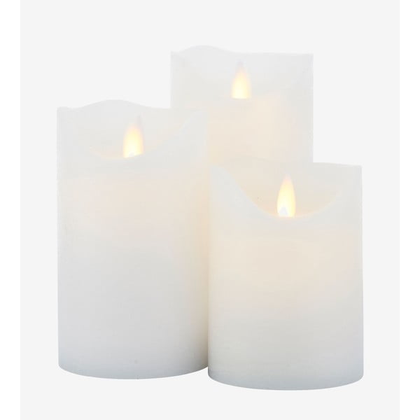 Бели светлинни декорации в комплект от 3 Sara Exclusive - Sirius-image-2