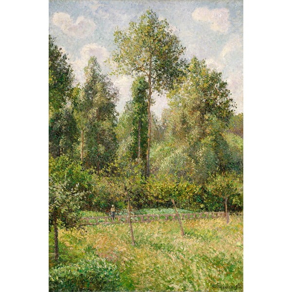 Репродукция на картина 60x80 cm Poplars, Éragny - Fedkolor