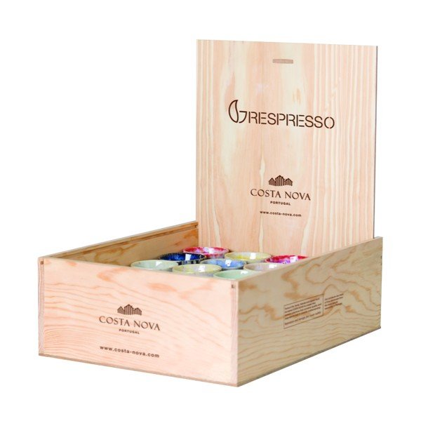 Глинени чаши в комплект 40 бр. за еспресо 100 ml Grespresso – Costa Nova