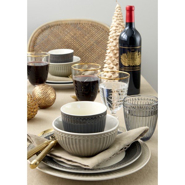 Šedá kameninová miska Green Gate Alice-image-1