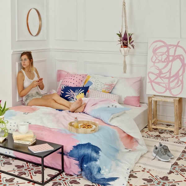 Памучна завивка , 140 x 200 cm Tempera - Blanc-image-4