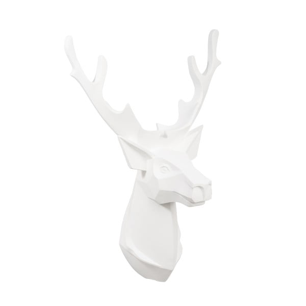 Dekorativní závěsná dekorace Reindeer, bílá