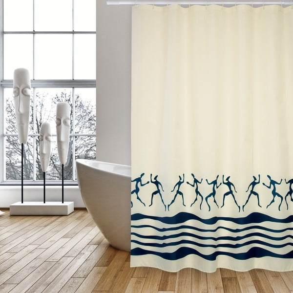 Завеса за душ 180x200 cm Zanzibar – MSV-image-1