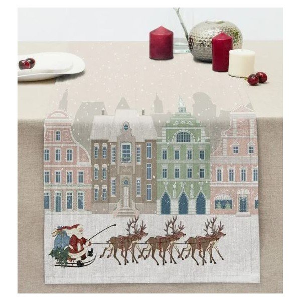Покривка с коледен мотив 45x140 cm Merry Christmas – Mila Home-image-1