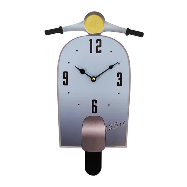 Стенен часовник Scoot Bleu - Antic Line