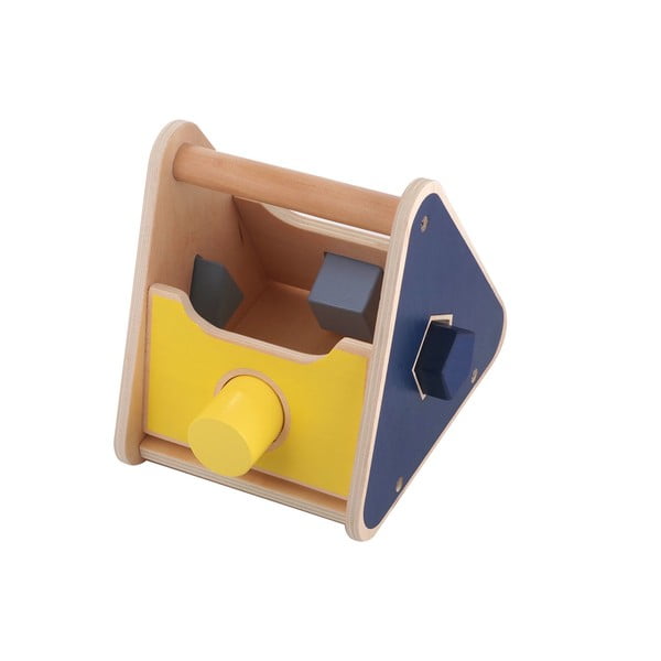 Дървена играчка за поставяне Кошница - Kindsgut-image-3