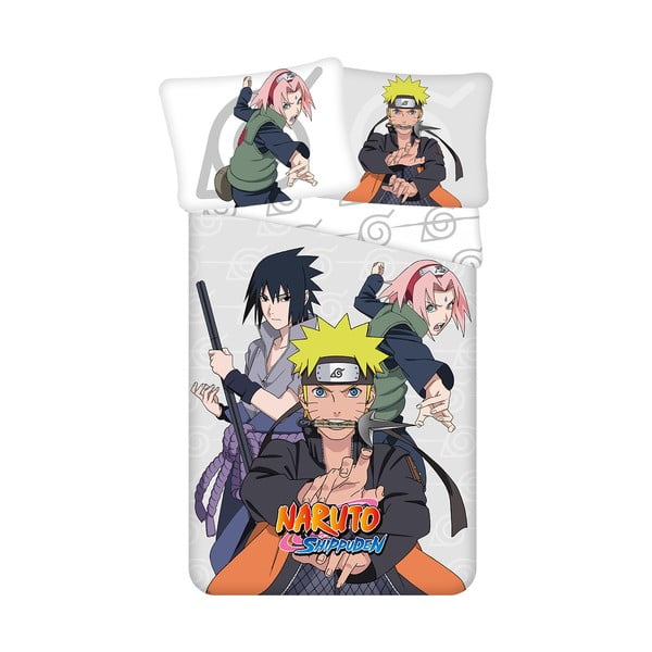 Единично  памучно детско спално бельо 140x200 cm Naruto – Jerry Fabrics