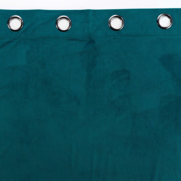 Синя завеса от рипсено кадифе 140x260 cm Casual – douceur d'intérieur-image-3
