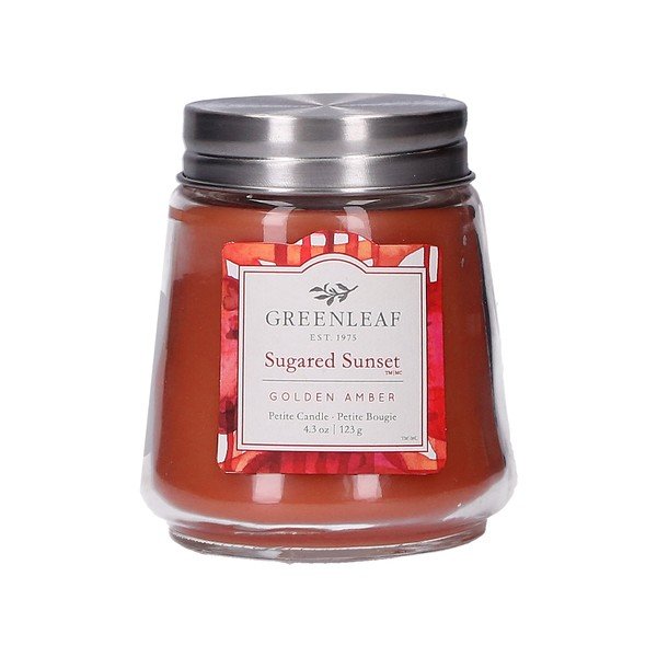 Свещ от соев восък "Залез", време на горене 30 - 40 часа Sugared Sunset - Greenleaf