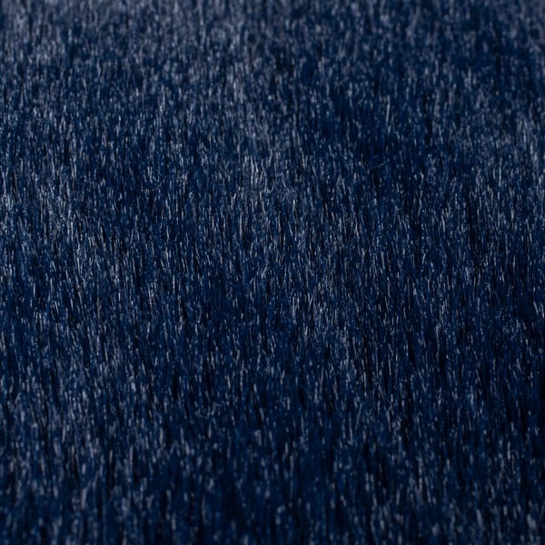 Тъмносиня синтетична кожа 200x290 cm Ivy Luxury Fur – Flair Rugs-image-4