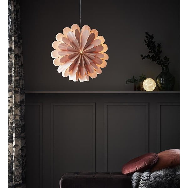 Розова висяща коледна светлинна украса Marigold – Markslöjd-image-2