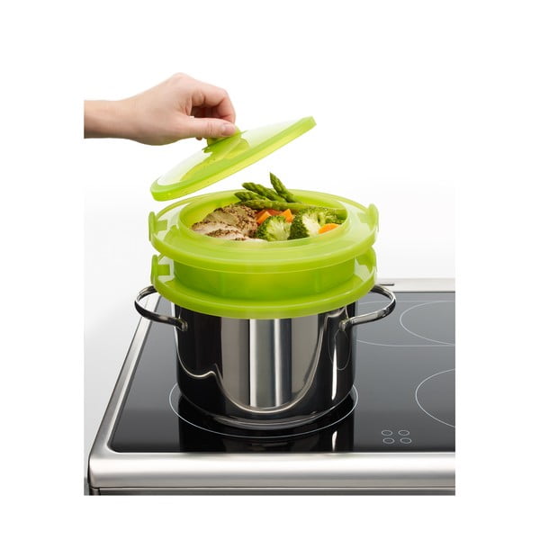 Силиконова кошница за готвене на пара – Lékué-image-1