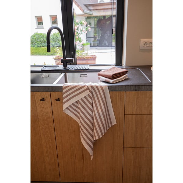 Памучни кърпи за съдове в комплект от 3 бр. 51x74 cm Marra – Tiseco Home Studio-image-3
