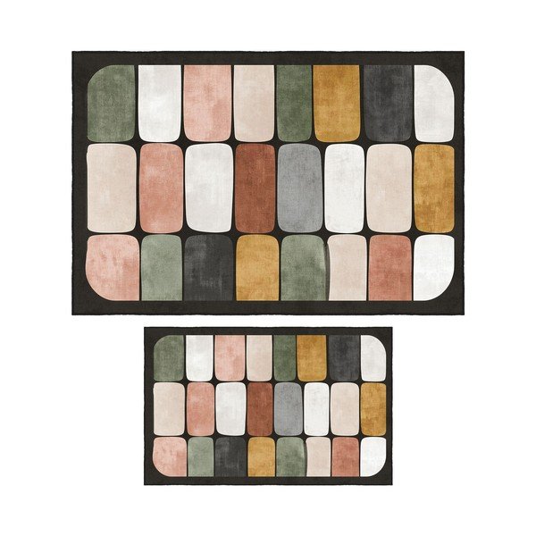 Килими за баня в комплект 2 бр. 60x100 cm – Foutastic