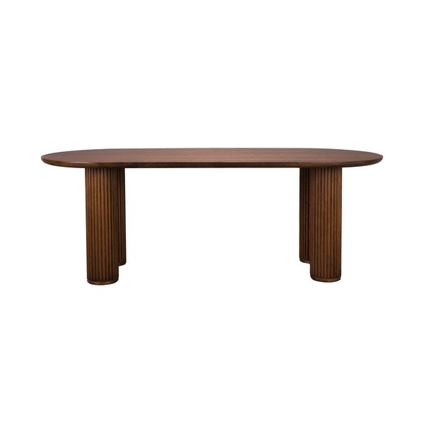 Трапезна маса от масивен дъб 90x220 cm Dean – Dutchbone