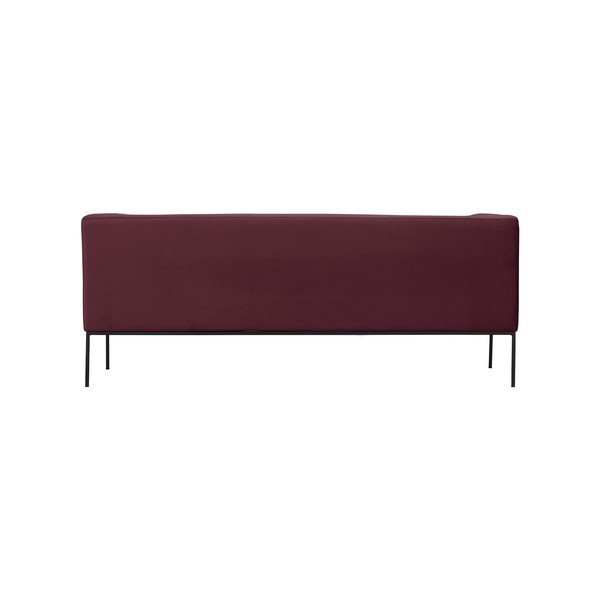 Bordeaux červená trojmístná pohovka Windsor & Co Sofas Neptune-image-3