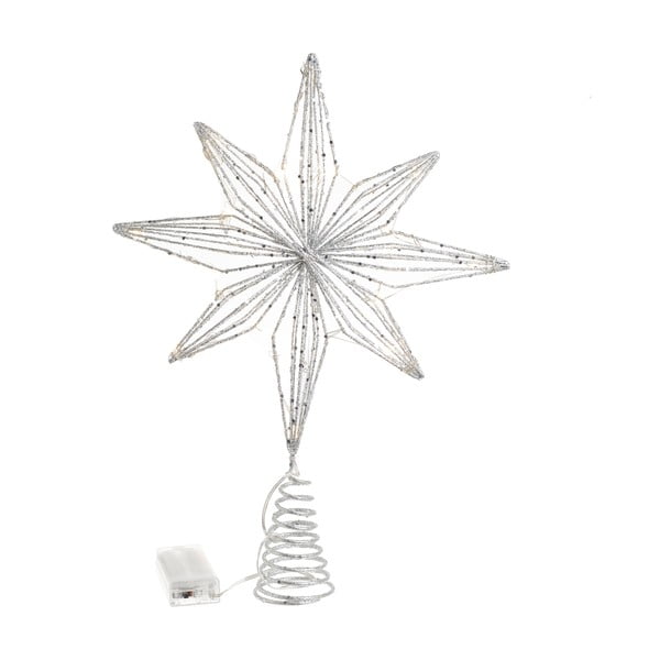 Коледна светлинна украса във формата на звезда Stacey - InArt