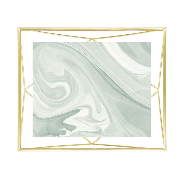 Метална стойка/рамка за стена в златисто 25x30 cm Prisma - Umbra-image-3