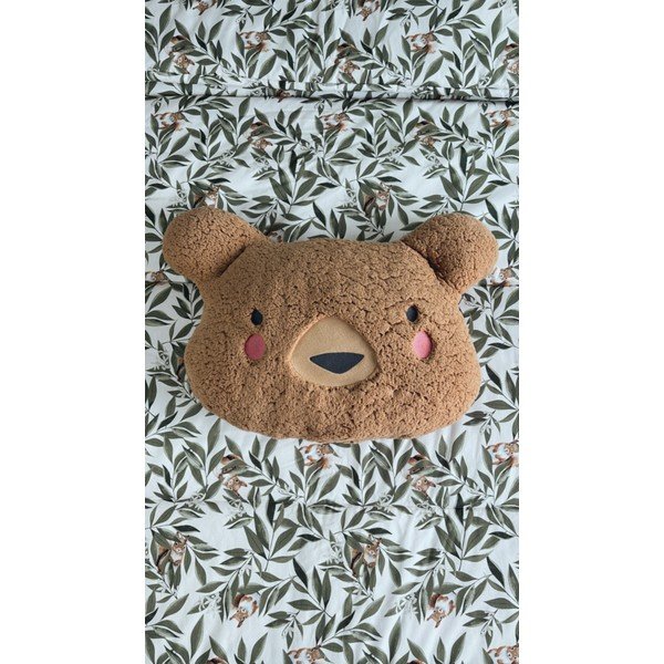 Детска възглавница от микроплюш Bear – Malomi Kids-image-3
