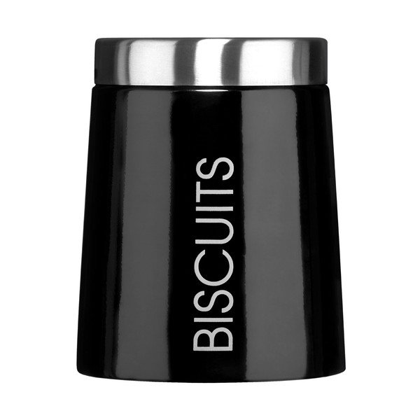 Černá dóza na sušenky Premier Housewares Madison