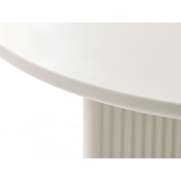 Светлосива кръгла масичка за кафе ø 80 cm Palma – Unique Furniture-image-3