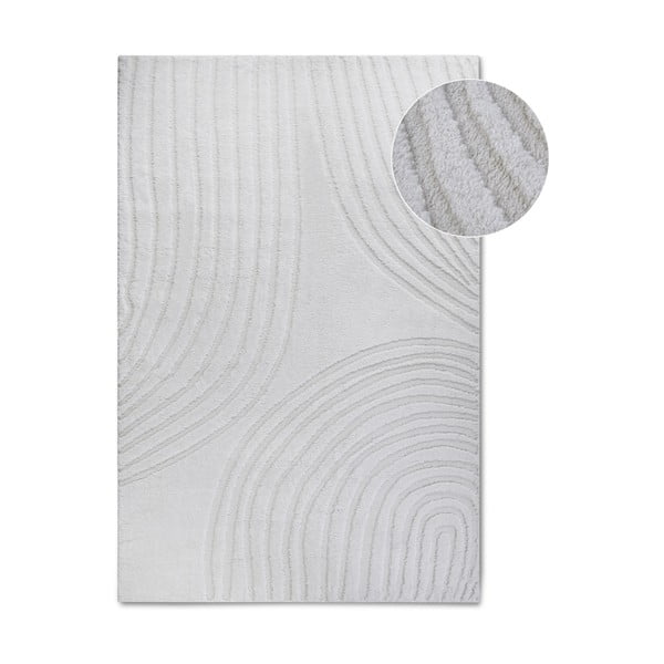 Кремав килим 160x235 cm Pigment Cream White – Elle Decoration