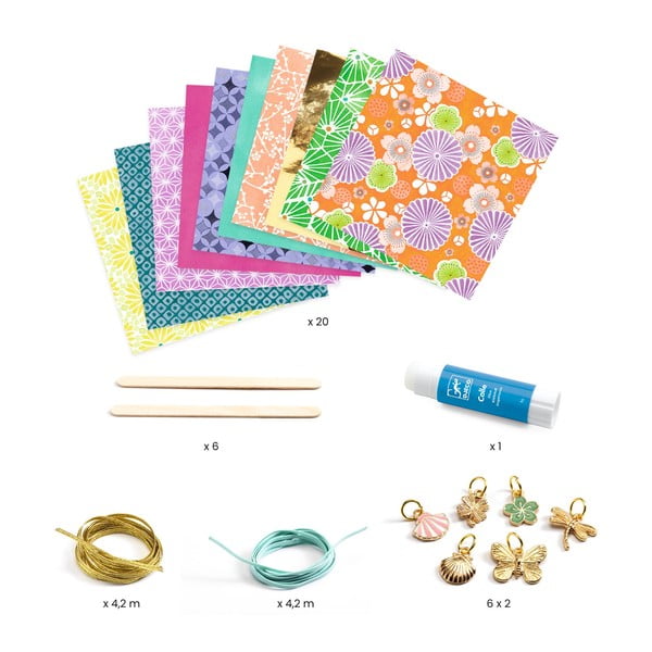 Комплект за изработване на хартиени гривни - Djeco-image-1