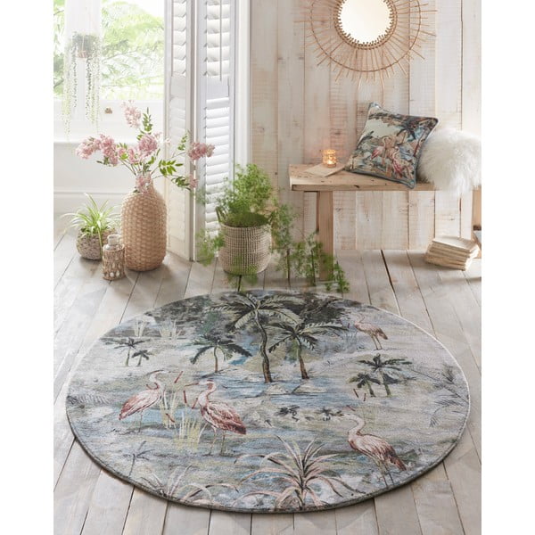 Кръгъл килим ø 160 cm Habitat - Asiatic Carpets-image-1