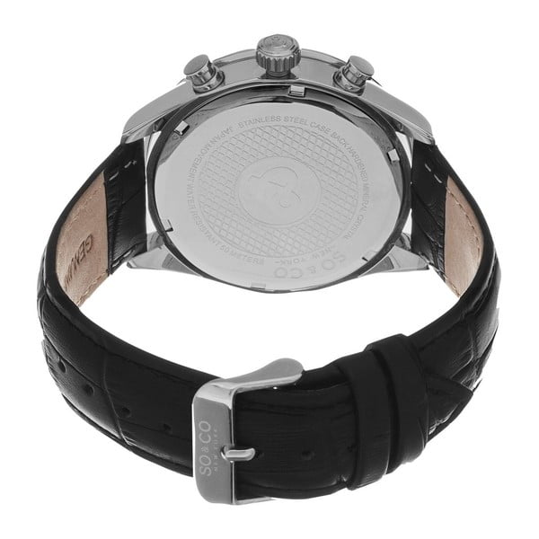 Pánské hodinky Monticello Style Silver/Black-image-1