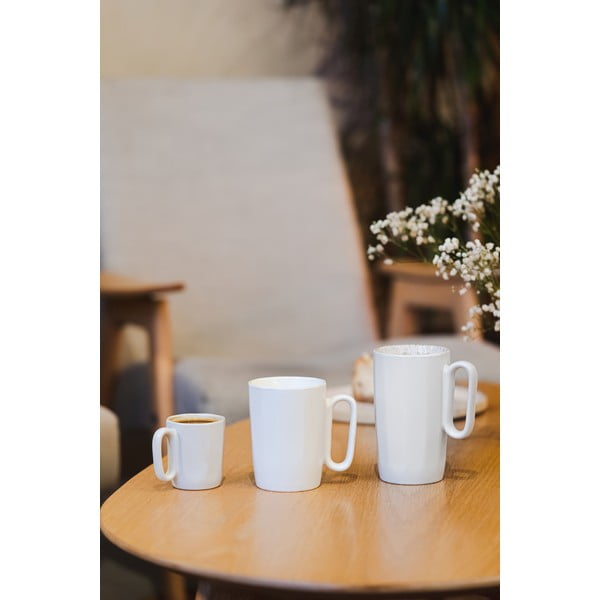 Бели глинени чаши в комплект от 2 бр. 330 ml Fuori – Vialli Design-image-4